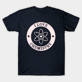 I Love Chemistry Retro Vintage T-Shirt